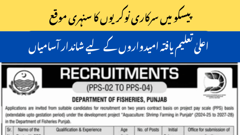 PESCO Jobs 2025 – Apply for Manager, Gender Specialist & Health Safety Posts